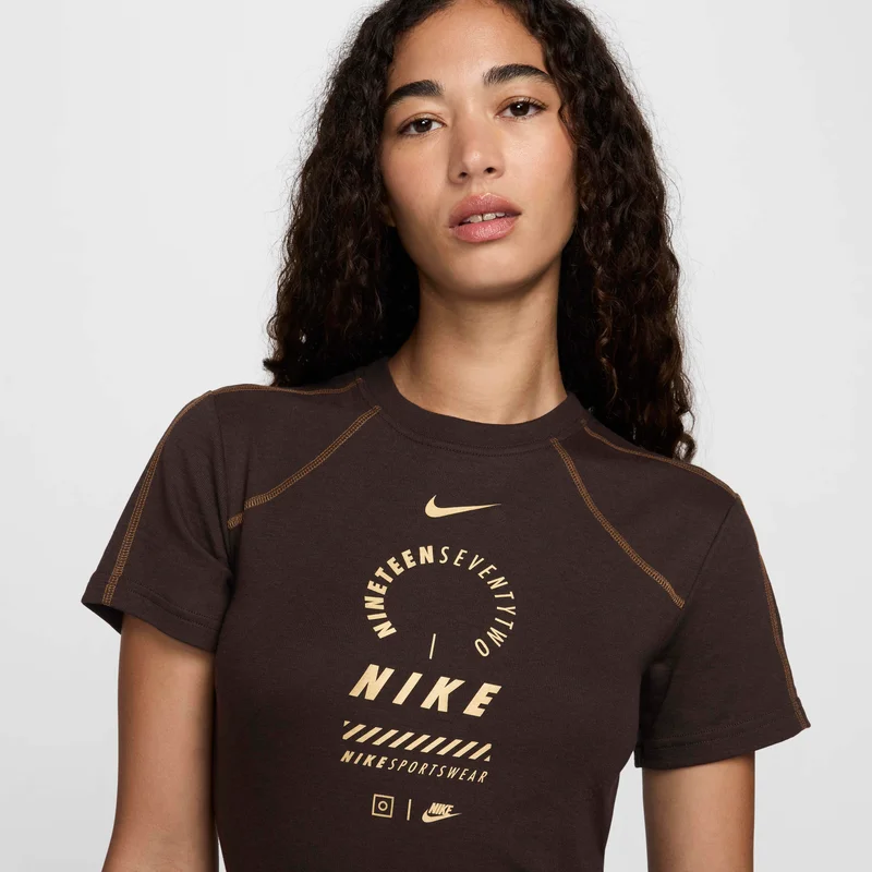 Nike dark brown Women's Sportswear Dress for Women | Best Price UAE
